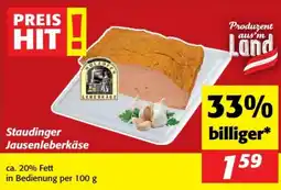 Nah&Frisch Staudinger jausenleberkäse Angebot