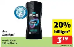 Nah&Frisch Axe duschgel Angebot