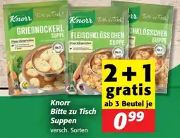Nah&Frisch Knorr bitte zu tisch suppen Angebot