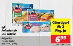 Nah&Frisch Iglo polardorsch oder scholle Angebot