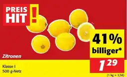 Nah&Frisch Zitronen Angebot