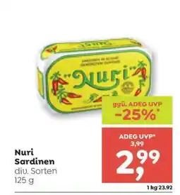 ADEG NURI SARDINEN Angebot