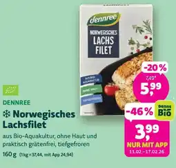Denn's Biomarkt Norwegisches Lachsfilet Angebot