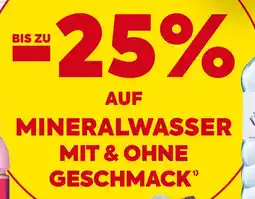 Billa MINERALWASSER Angebot