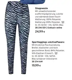 Tchibo Eduscho Sportleggings Angebot