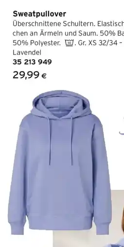 Tchibo Eduscho Sweatpullover Angebot