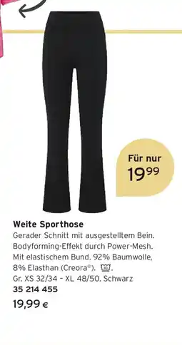 Tchibo Eduscho Weite Sporthose Angebot