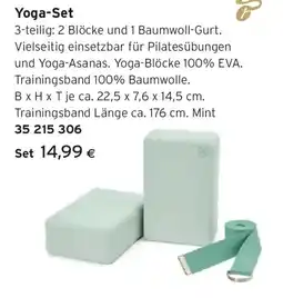 Tchibo Eduscho Yoga-Set Angebot
