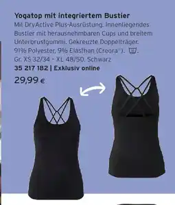 Tchibo Eduscho Yogatop mit integriertem Bustier Angebot