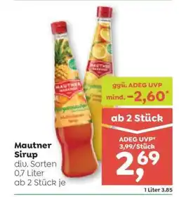 ADEG Mautner Sirup Angebot