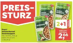 ADEG Knorr Meisterkessel Dosensuppen Angebot