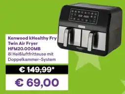 0815 Kenwood khealthy fry twin air fryer hfm20.000mb Angebot
