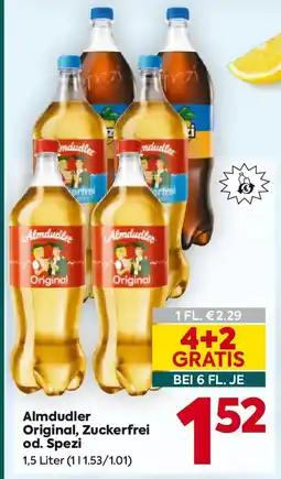Billa Almdudler Original, Zuckerfrei od. Spezi Angebot
