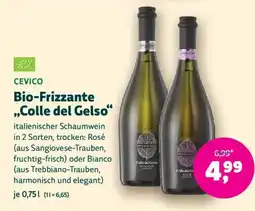 Denn's Biomarkt Bio-Frizzante Colle del Gelso Angebot
