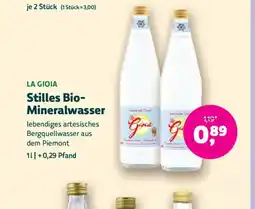 Denn's Biomarkt Stilles Bio- Mineralwasser Angebot