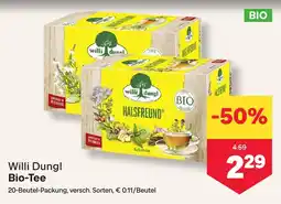 MPreis Willi dungl bio-tee Angebot