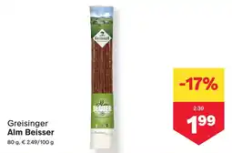 MPreis Greisinger alm beisser Angebot