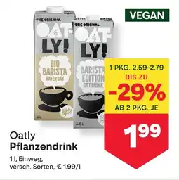 MPreis Pflanzendrink Angebot
