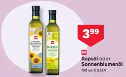 MPreis Rapsöl oder sonnenblumenöl Angebot