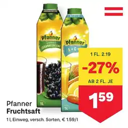 MPreis Fruchtsaft Angebot