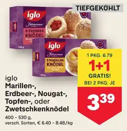 MPreis Marillen, erdbeer, nougat, topfen, oder zwetschkenknödel Angebot