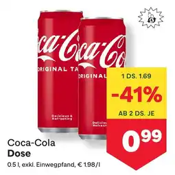 MPreis Coca-cola dose Angebot