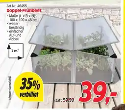 Zgonc Doppel frühbeet Angebot