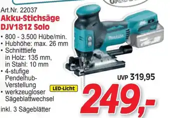 Akku-Stichsäge DJV181Z Solo