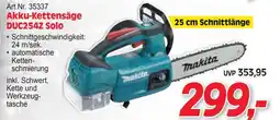 Zgonc Akku-Kettensäge DUC254Z Solo Angebot