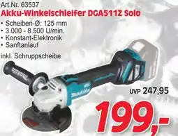 Zgonc Akku winkelschleifer dga511z solo Angebot