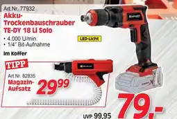 Zgonc Akku Trockenbauschrauber TE-DY 18 Li Solo Angebot