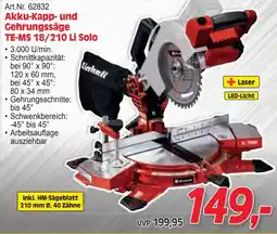 Zgonc Akku-Kapp- und Gehrungssäge Angebot