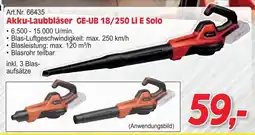 Zgonc Akku-Laubbläser Angebot
