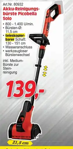 Zgonc Akku-Reinigungs- bürste Picobella Solo Angebot