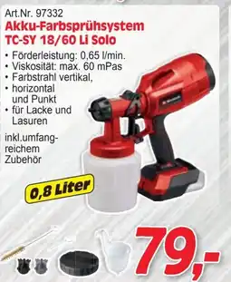 Zgonc Akku-Farbsprühsystem Angebot