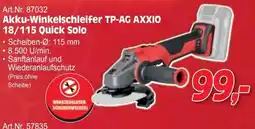 Zgonc Akku-Winkelschleifer Angebot