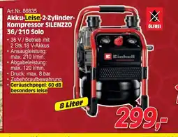 Zgonc Akku-Leise-2-Zylinder- Kompressor Angebot