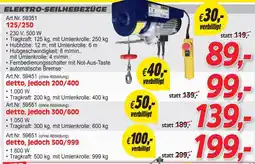 Zgonc Elektro-seilhebezüge Angebot
