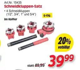 Zgonc Schneidkluppen-Satz Angebot