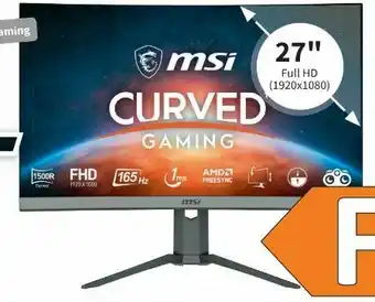 Media Markt Gaming Monitor G27C6PDE Optix Angebot