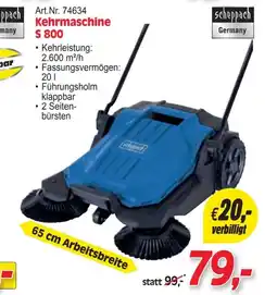 Zgonc Kehrmaschine Angebot