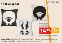 XXXLutz Esposa kissenhülle Angebot