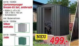 Zgonc Gartenmanager Dream 65 Set, anthrazit Angebot