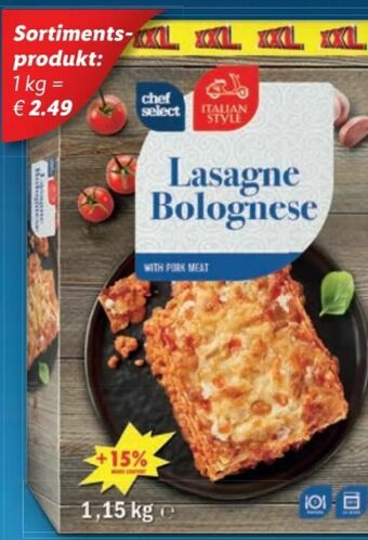 Lidl Lasagne Bolognese Angebot