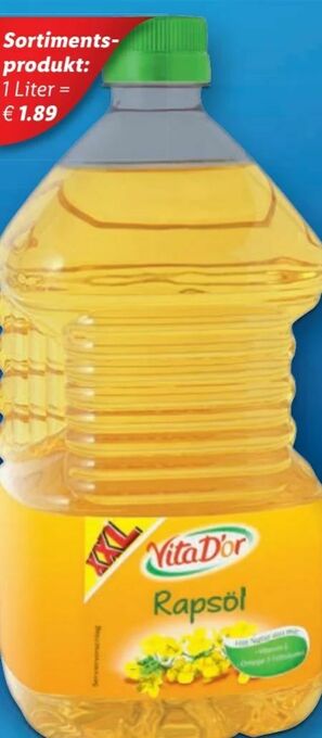 Lidl Rapsöl Angebot