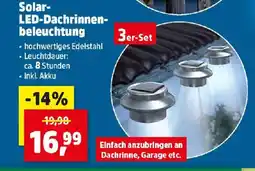 Thomas Philipps Solar- LED-Dachrinnen- beleuchtung Angebot