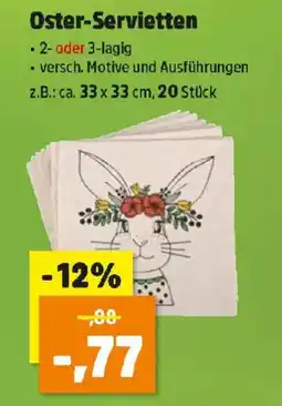 Thomas Philipps Oster-Servietten Angebot
