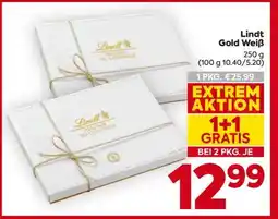 Billa Lindt Gold Weiß Angebot