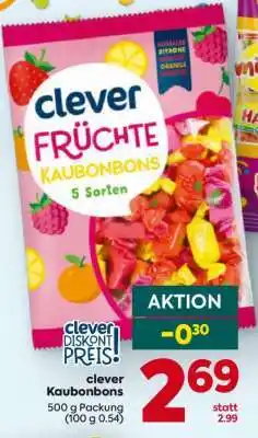 Billa clever Kaubonbons Angebot