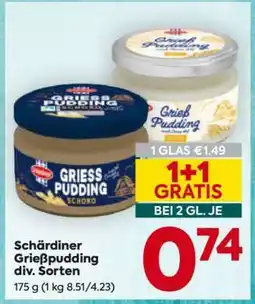 Billa Schärdinger Grießpudding div. Sorten Angebot